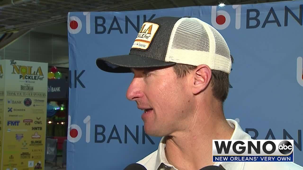 Drew Brees talks Hall of Fame ballot, Saints QB battle and third annual Pickle Fest