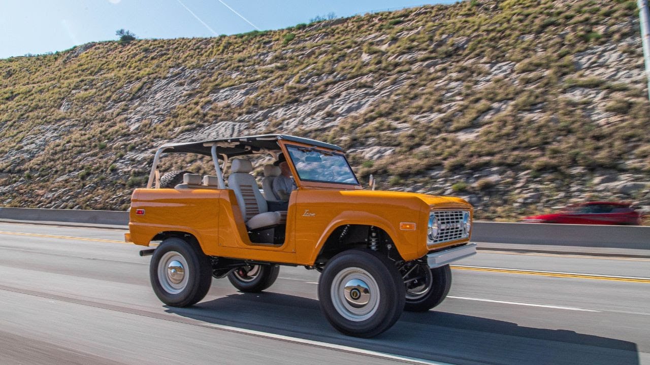 ICON Old School BR ROADSTER #97 Восстановленный и модифицированный Ford Bronco