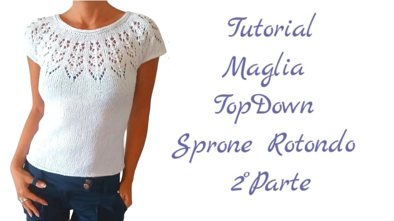 2°Parte🤍Magnolia #Maglia con sprone Rotondo #TopDown🤍 FREE 15  DAY ⬇⬇⬇⬇