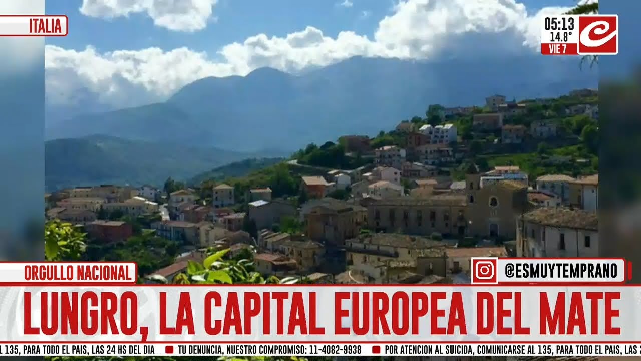 Dónde queda Lungro y por qué es considerada la capital europea del mate