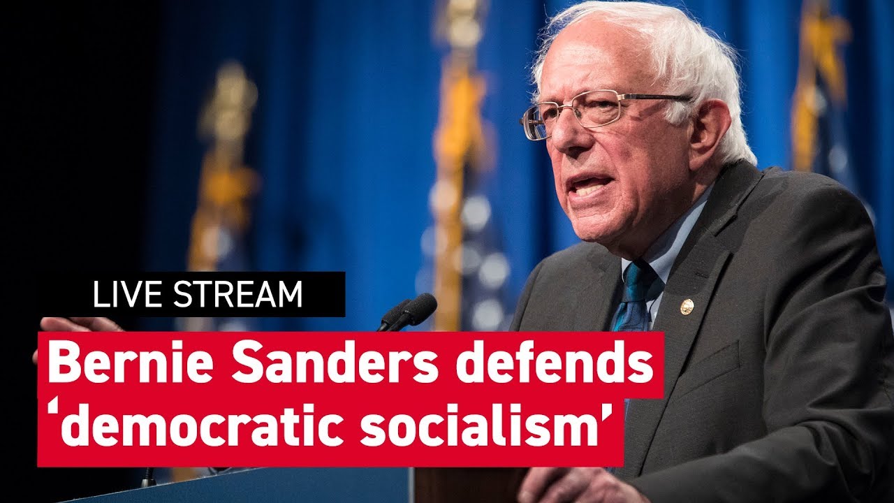 Bernie Sanders defends 'democratic socialism' at GWU