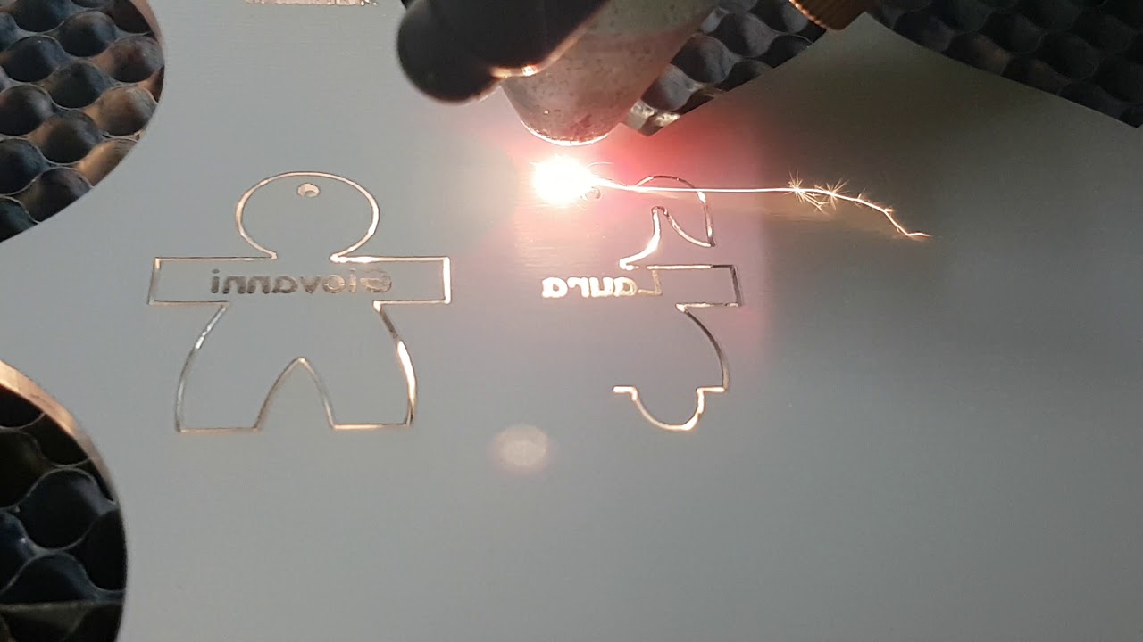 Taglio e incisione Laser co2
