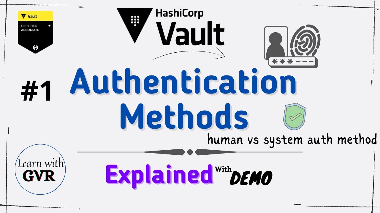 Хранилище Hashicorp — Методы аутентификации — №1