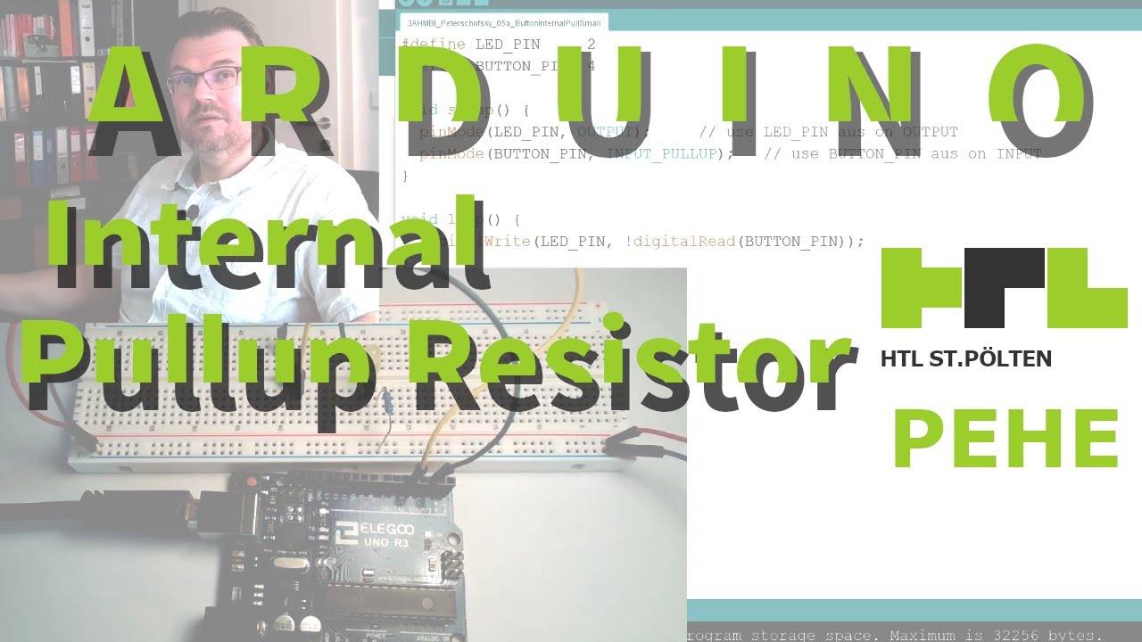 Arduino 11: Internal Pullup Resistor