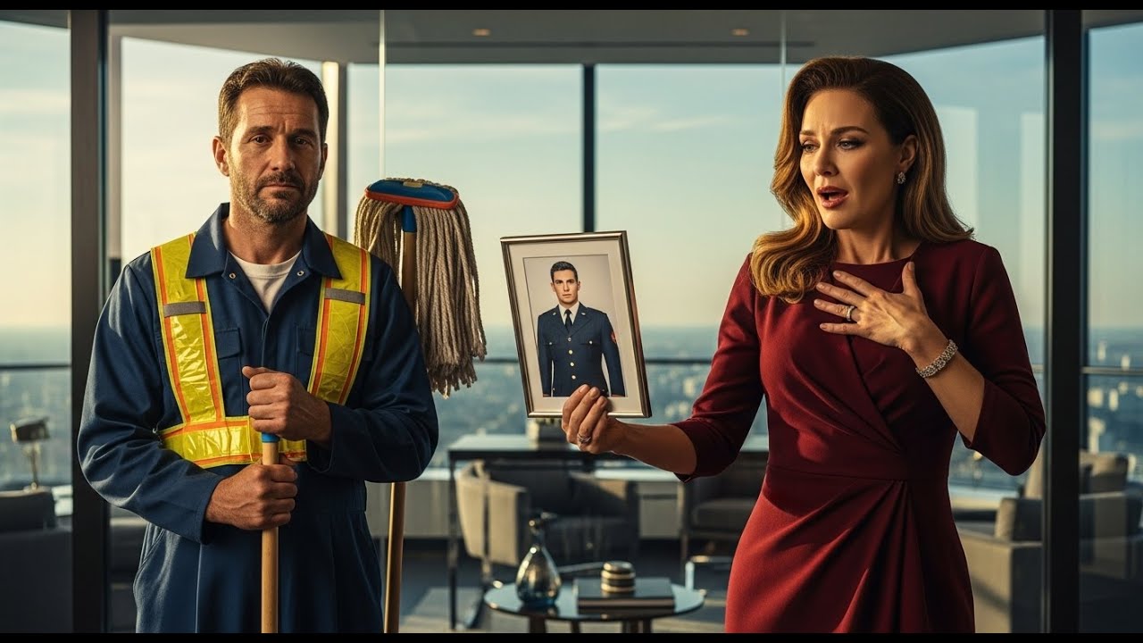 The Billionaire CEO Despised the Single Dad Janitor — Then One Photo Changed Everything.”.