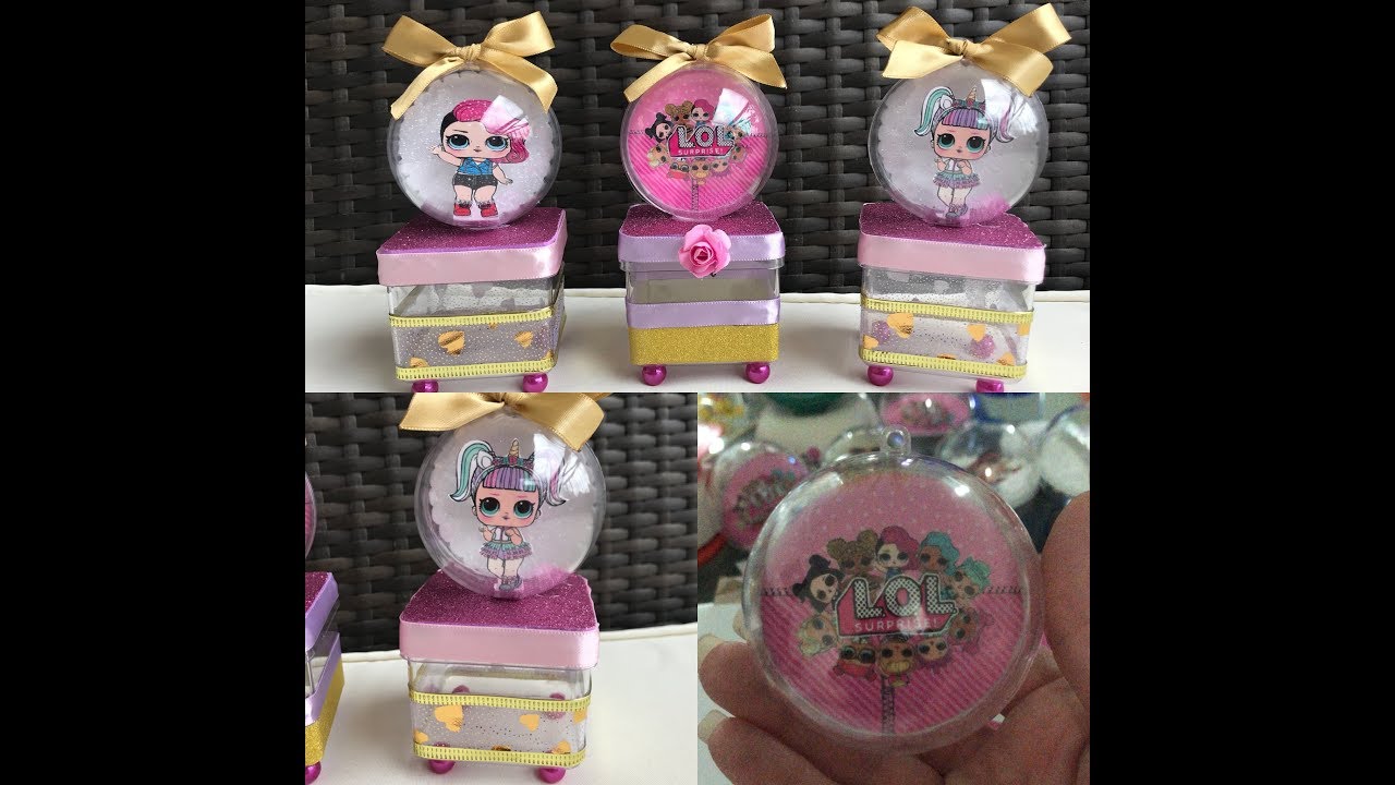 DIY: CAIXA 2 ANDARES BOLA DE LOL SURPRISE