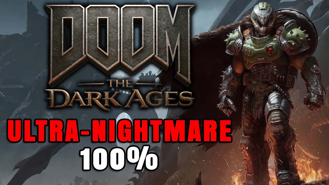 DOOM: The Dark Ages - Ultra-Nightmare 100% Playthrough - Full Gameplay No Commentary