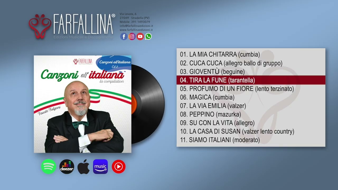 Fausto Fulgoni | CANZONI ALL'ITALIANA cd 2 - ALBUM COMPLETO (durata 