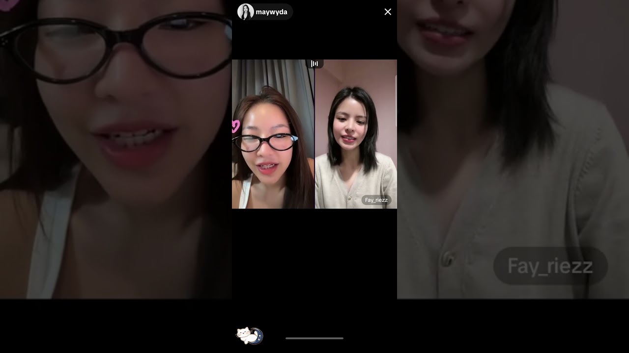 (EngSub) FayMay Live TikTok (1/3) 2025.08.24