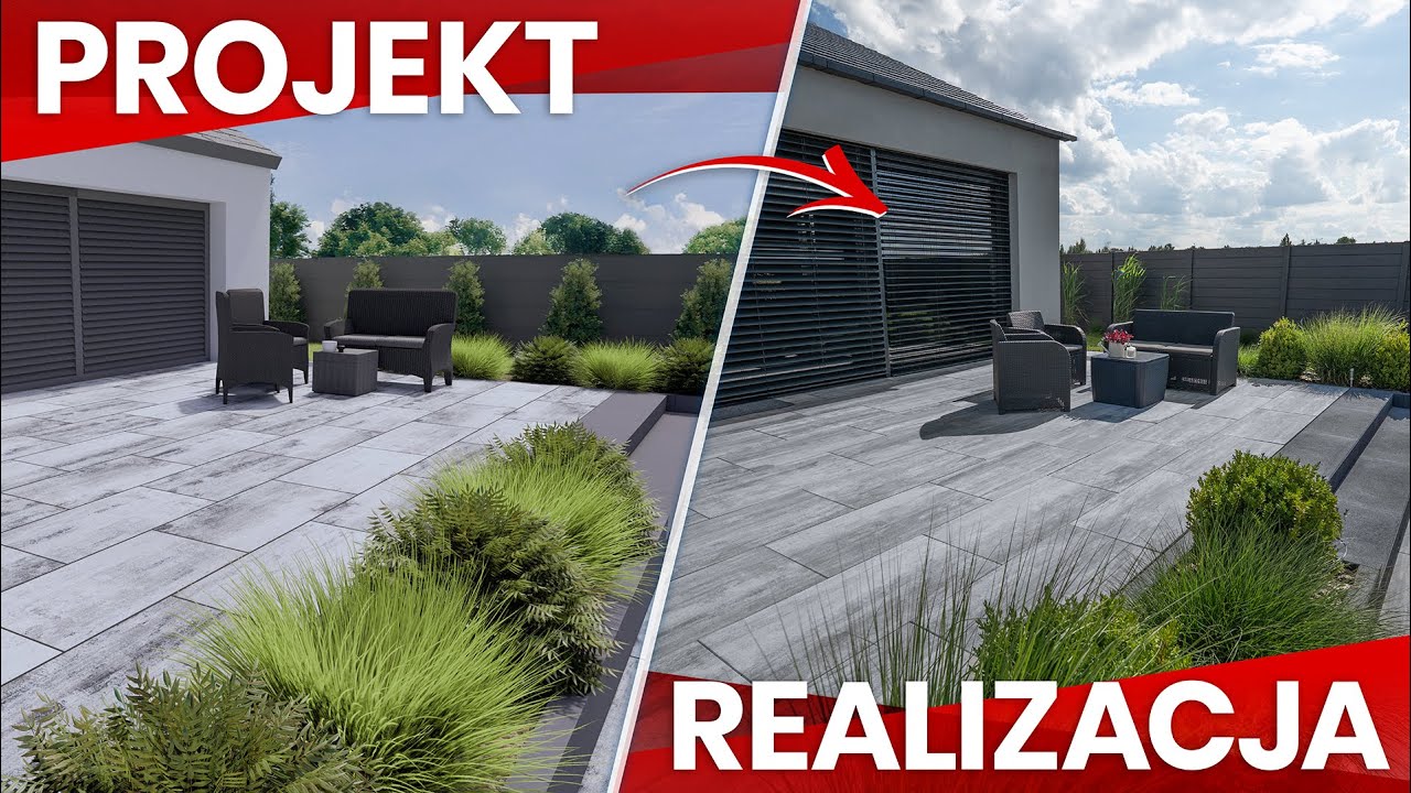 Taras i ogród: strefa relaksu z płyt wielkoformatowych od Drogbruk | Od projektu do realizacji