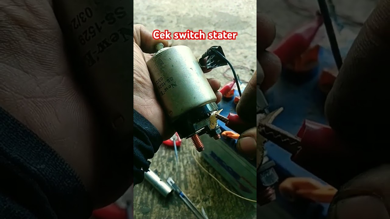 cara cek bendik/switch starter mobil 