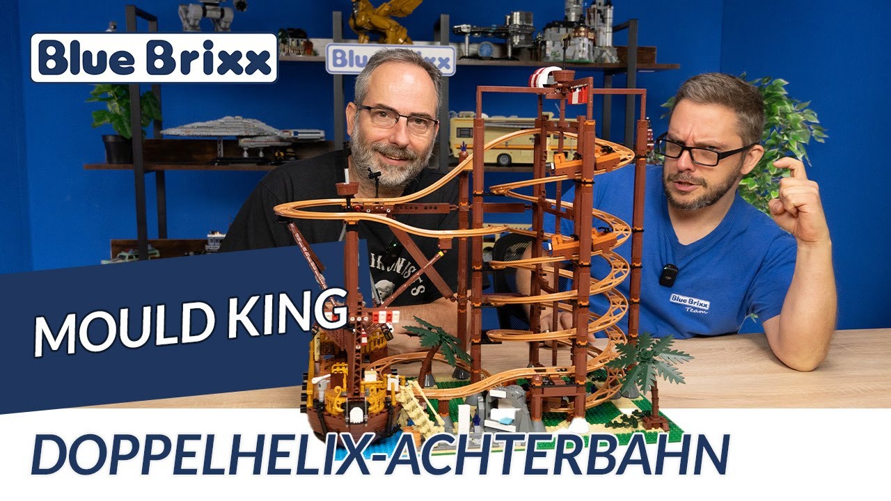 Die Neue Doppelhelix-Achterbahn von Mould King!