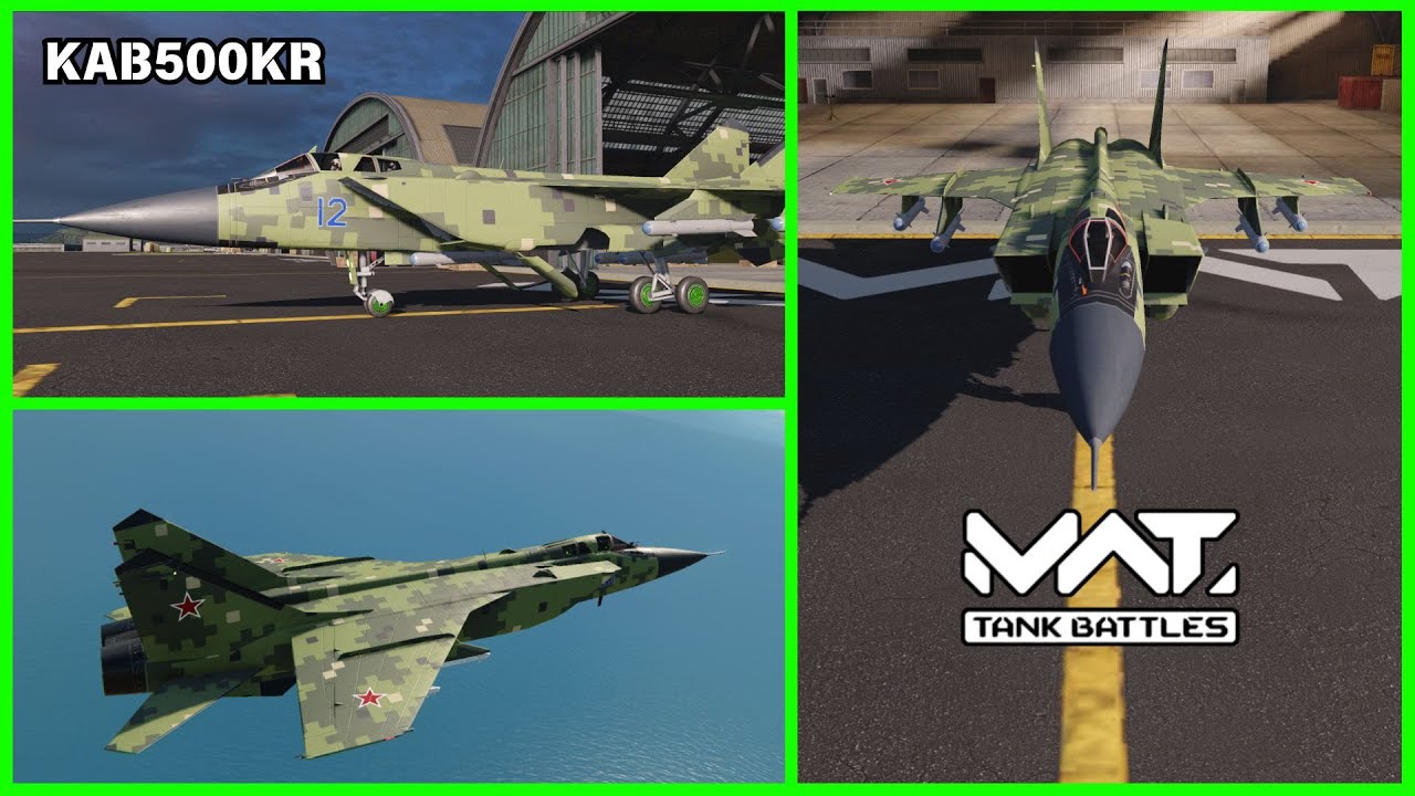 Edan..! 900k DMG Cuma Pakai MIG-31 Full Bom KAB500KR Auto Cepat Naik Level | MWT Tank Battles