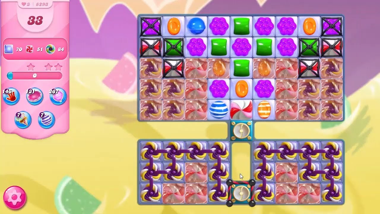 Candy Crush Saga Level 8293 NO BOOSTERS (fourth version)
