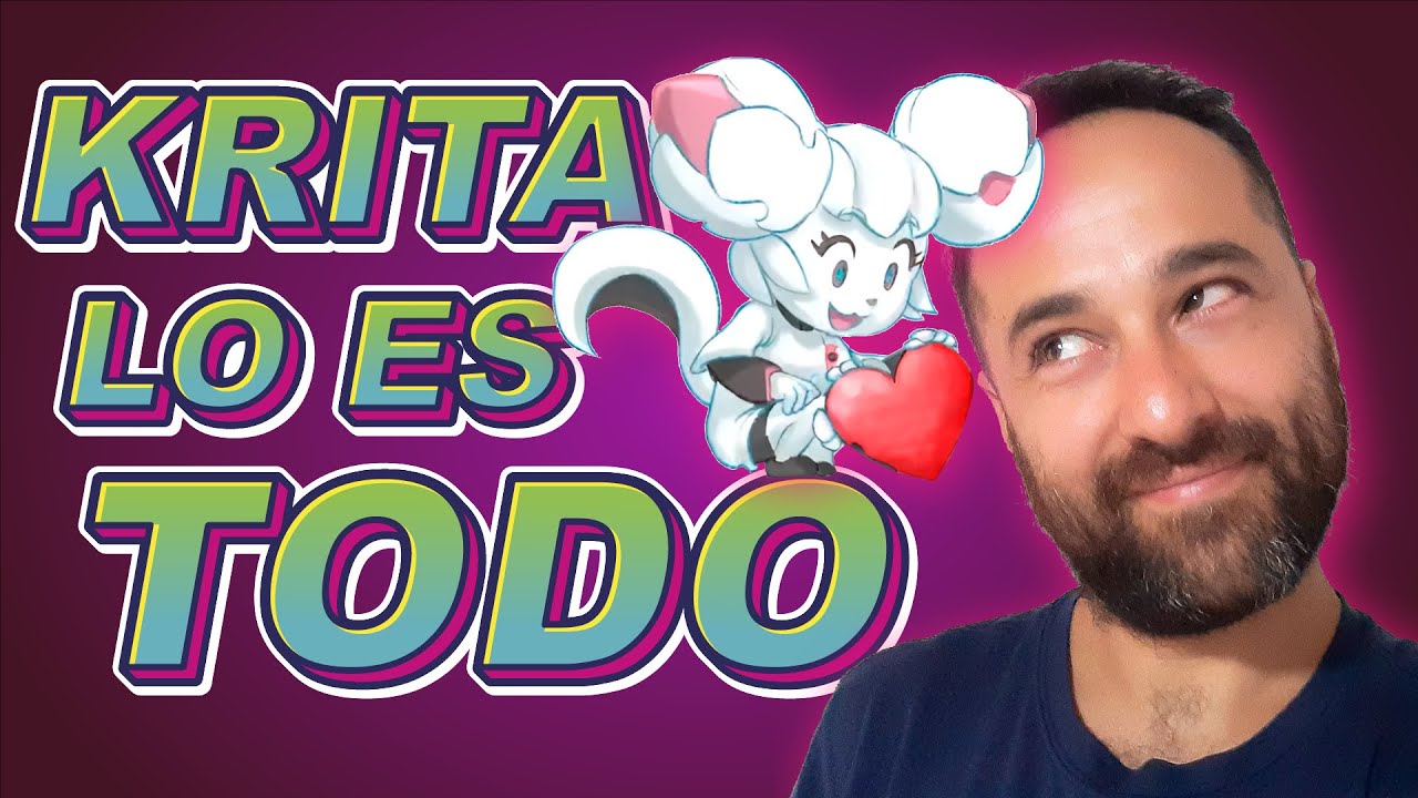 🤩Bienvenidos a KRITA 😍la mejor App de dibujo GRATIS