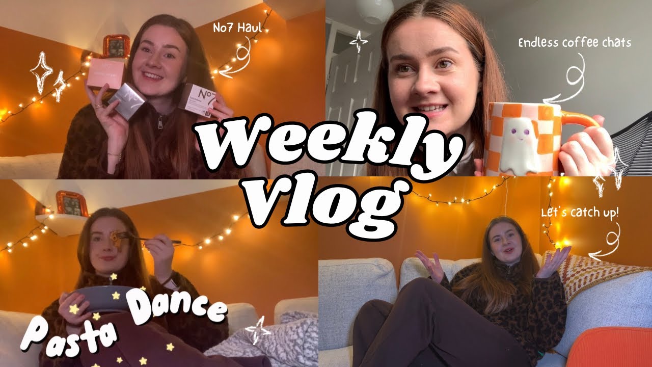No7 Skincare Haul, Let’s Catch Up! | Cosy Slow Weekend Vlog 📚🫧🩷
