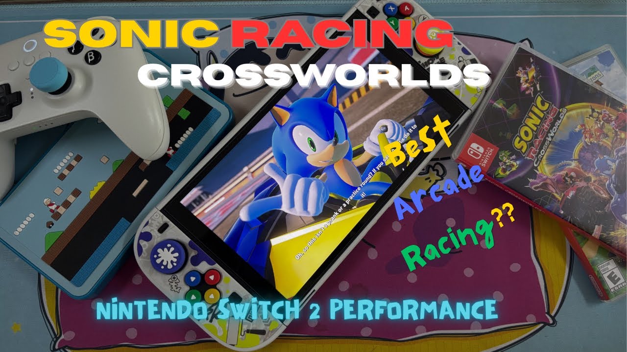 SONIC RACING CROSSWORLDS NINTENDO SWITCH 2 GAMEPLAY #sonicracingcrossworlds #sega #nintendoswitch2 