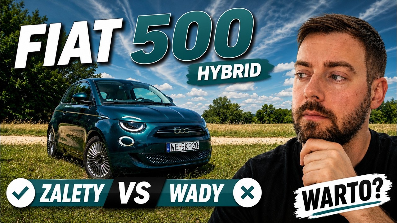Fiat 500 Hybrid - wady i zalety