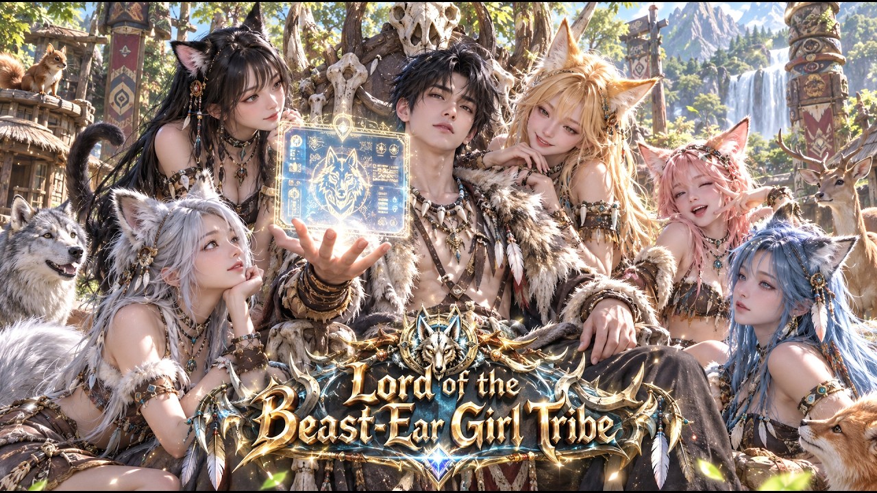 【DUB】Isekai in beast-eared world! Awaken survival guide & danger alarm, save primitive tribe!#anime