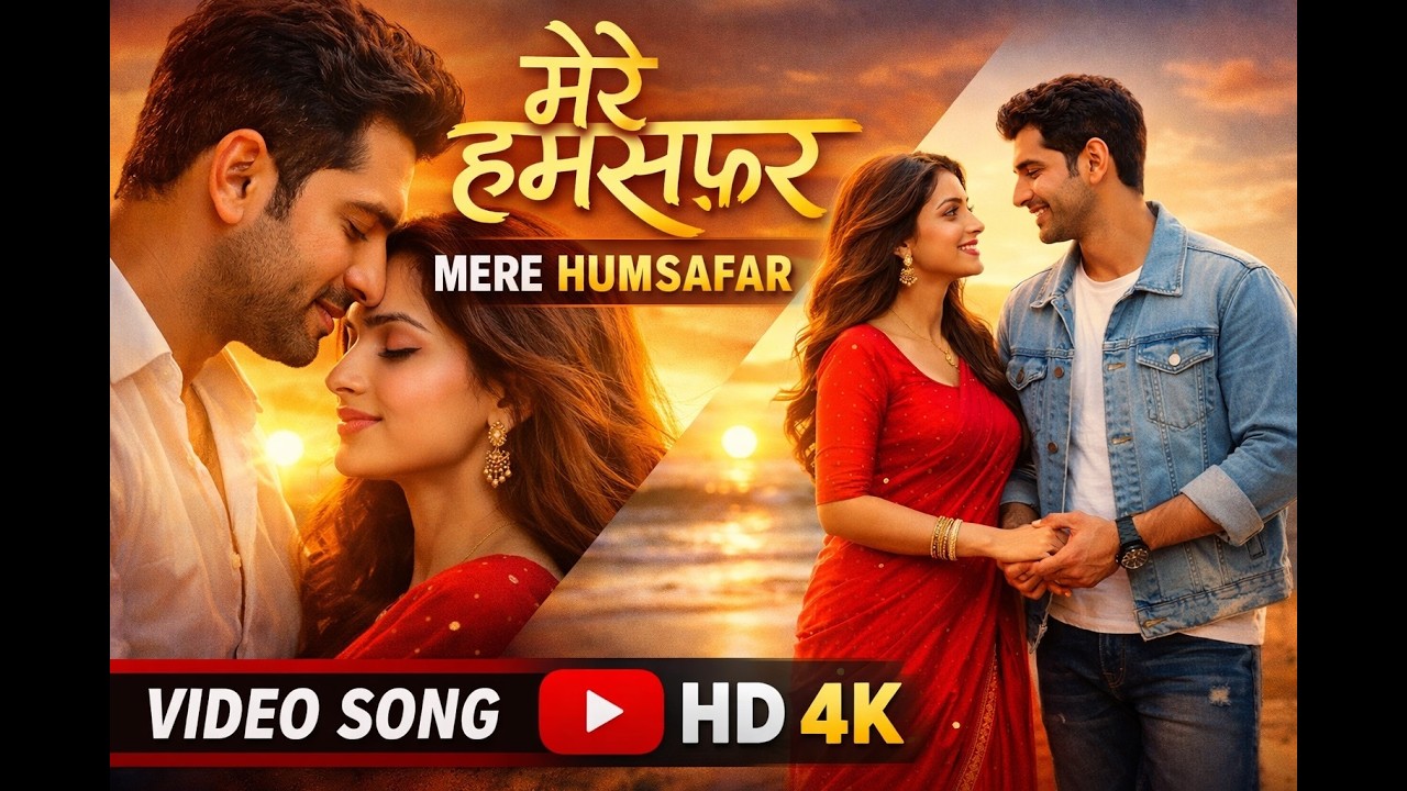 मेरे हमसफ़र मेरे हमसफ़र 💕 | Romantic Hindi Song | Valentine Day Special 4k