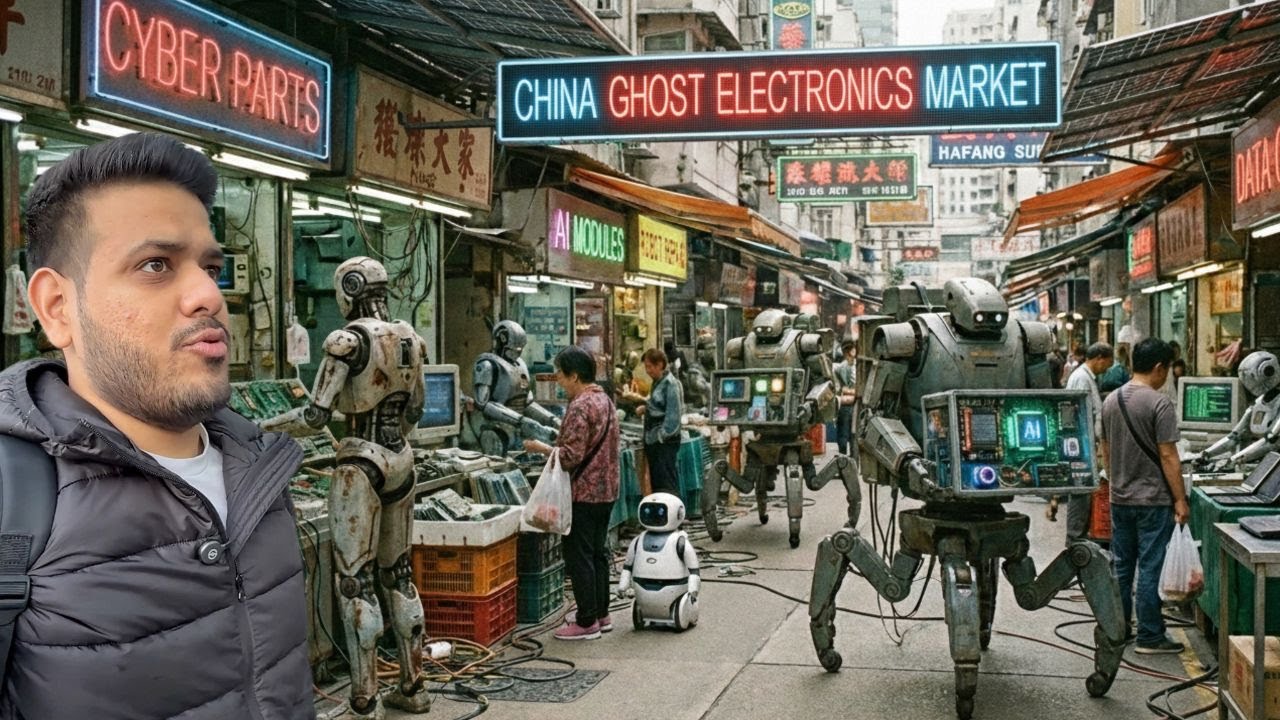 Exploring Beijing, China Biggest Ghost Electronics Market 😳🇨🇳