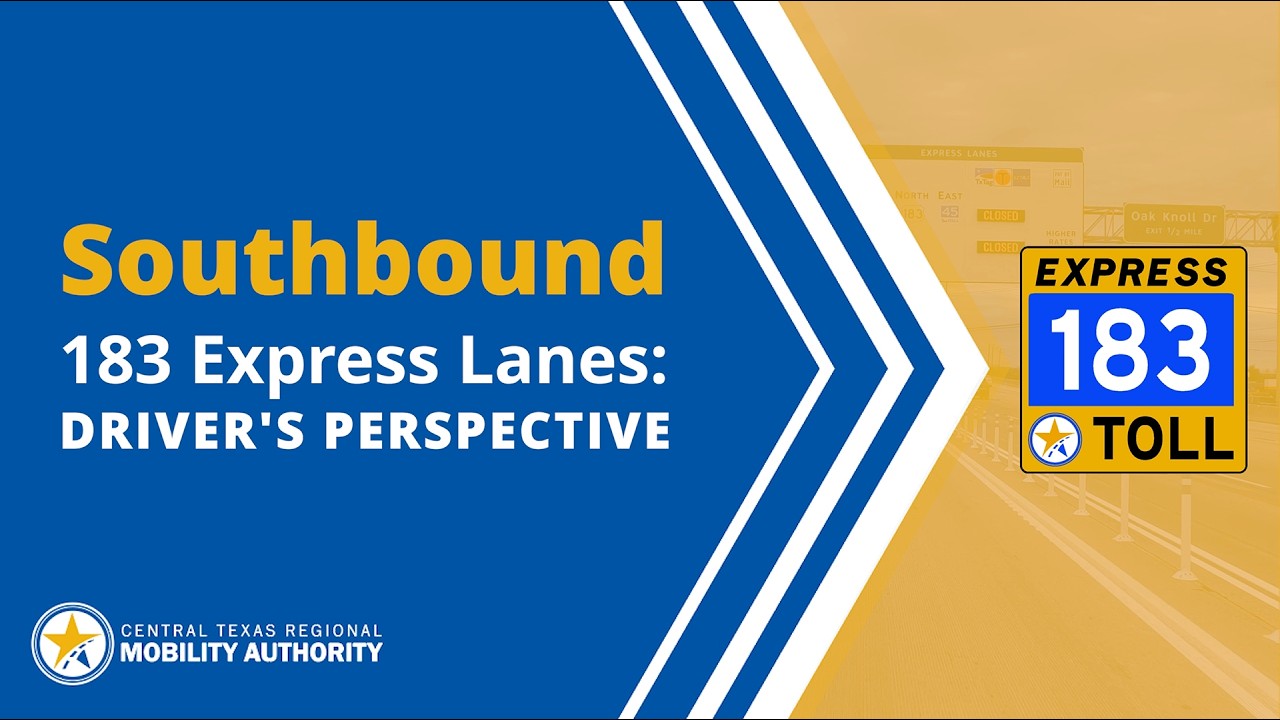 183 Express Lanes - Driver's Perspective (Southbound)