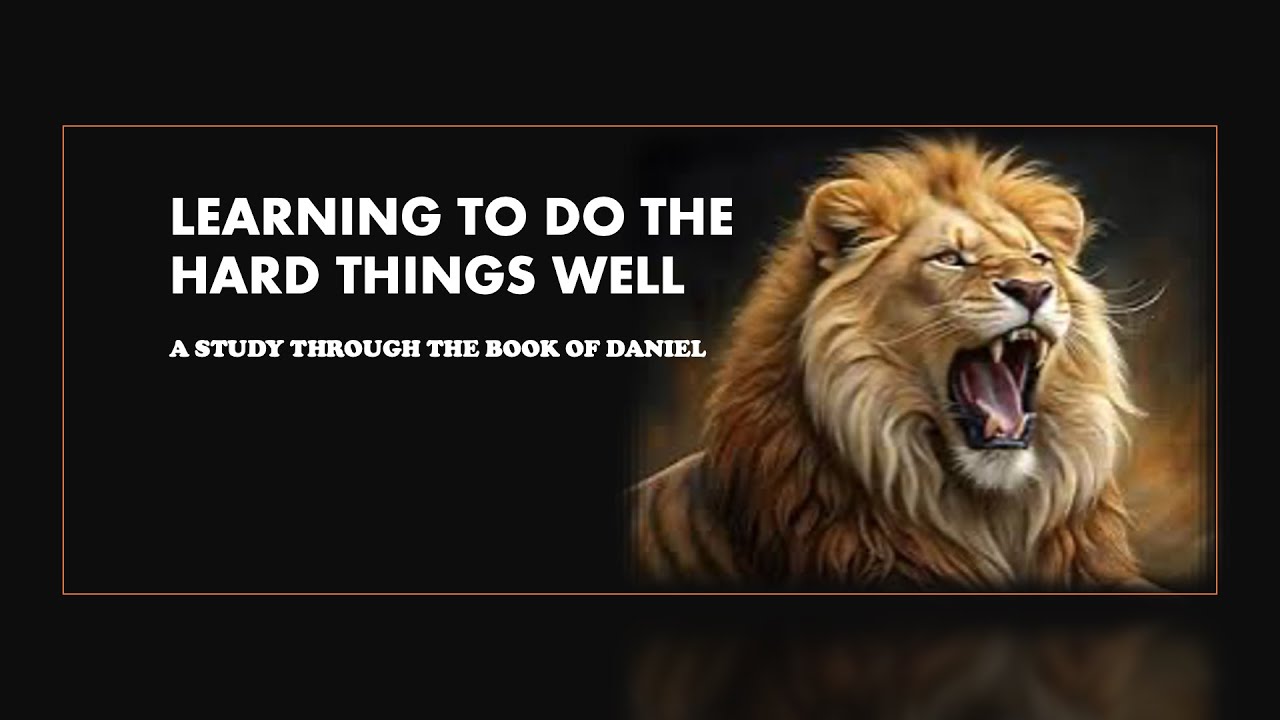 LEARNING TO DO THE HARD THINGS WELL