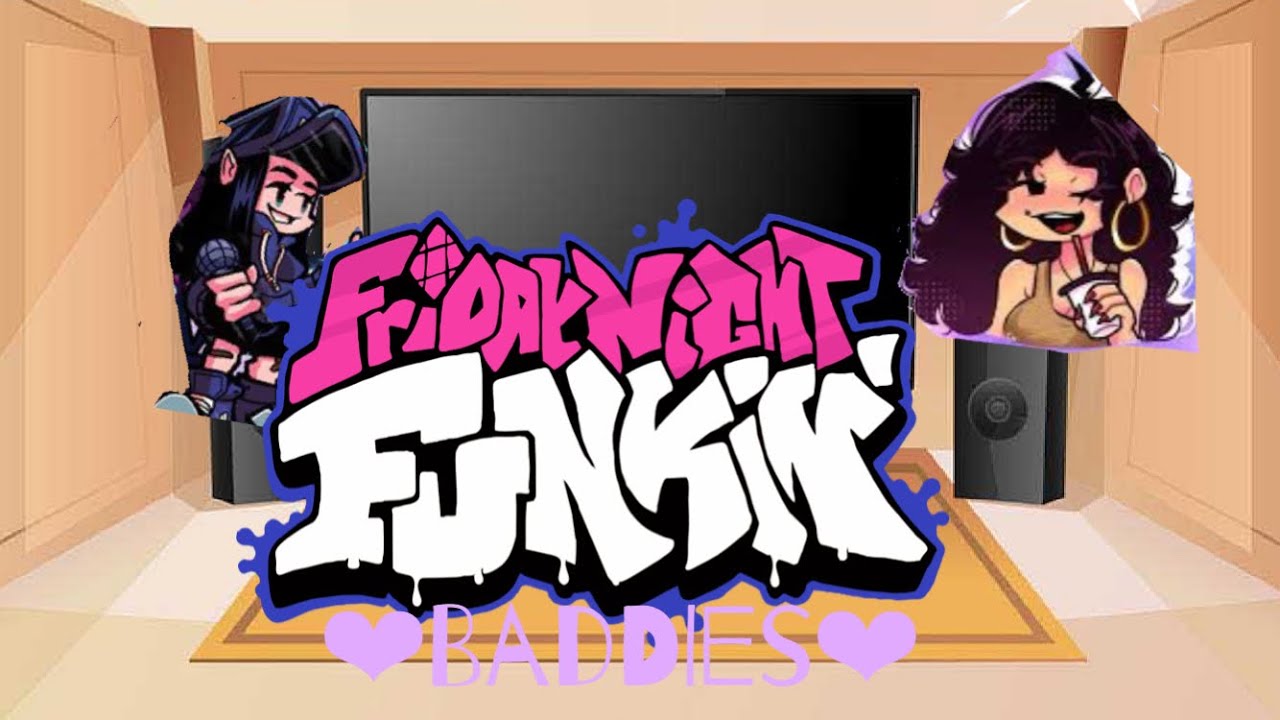 FNF react to baddies gacha club #fnf