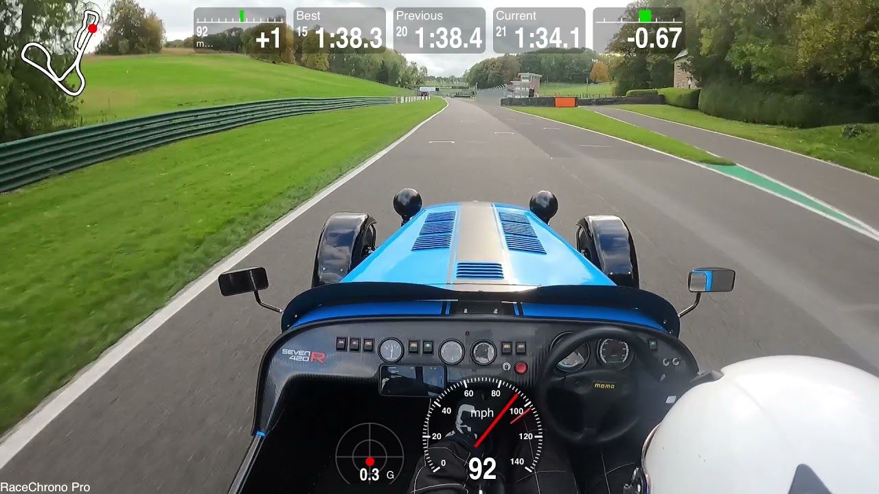 Cadwell Park, Caterham 420r, October 2021