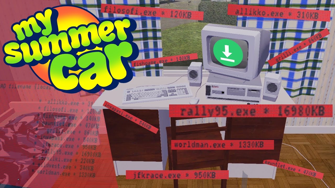 Hidden files and downloading games to your computer - My Summer Car #172
