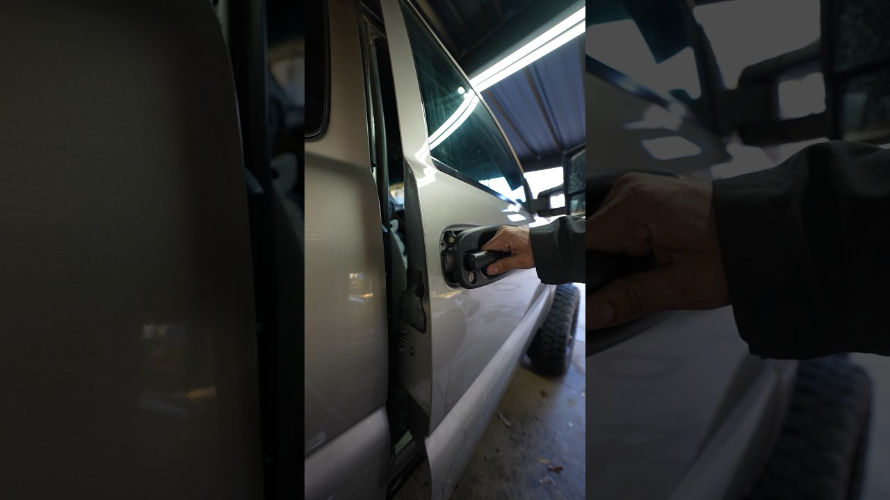 Замена дверной ручки на Chevrolet Silverado Sierra 99-06