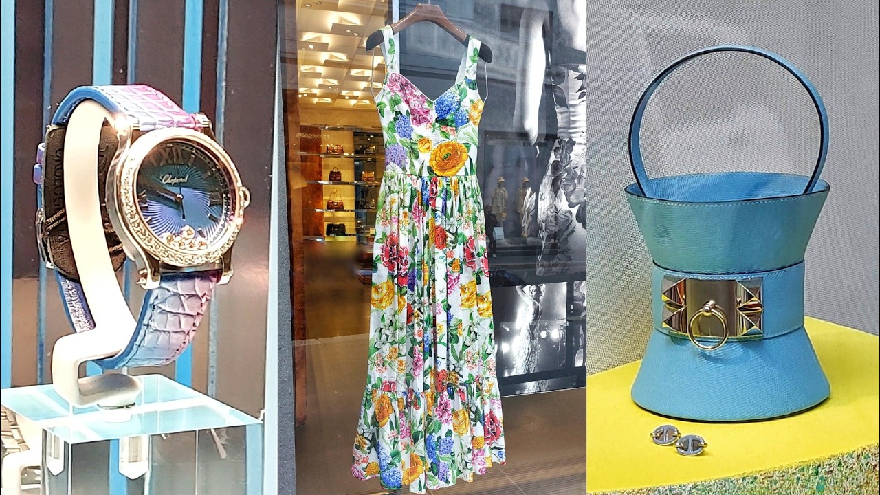 Hermes, Gucci, Chopard, D&G... Luxury Shopping Vlog
