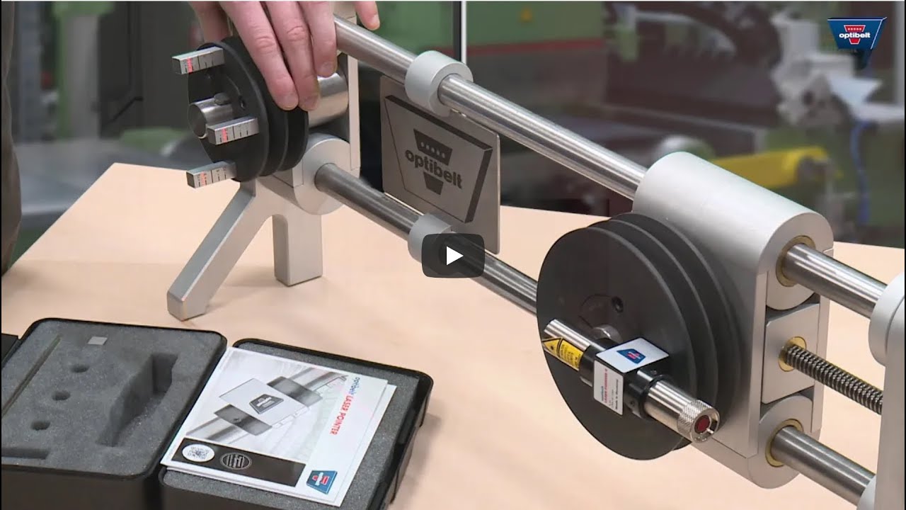 optibelt LASER POINTER II - kayışlı tahrikler için vazgeçilmez bir yardımcı