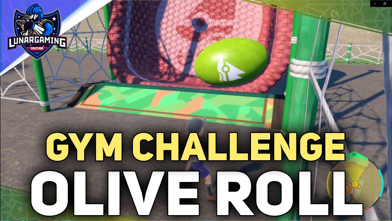 How To Complete The Gym Test Olive Roll Pokemon Scarlet and Violet