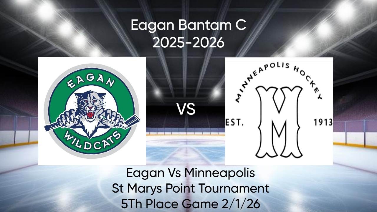 Eagan Bantam C vs Minneapolis (Black) 2/1/26