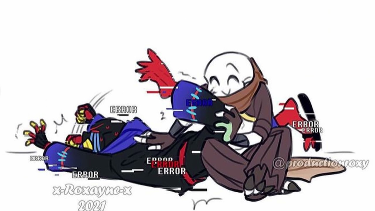 Joga z Inkiem i Errorem // Undertale AU // Fandub PL