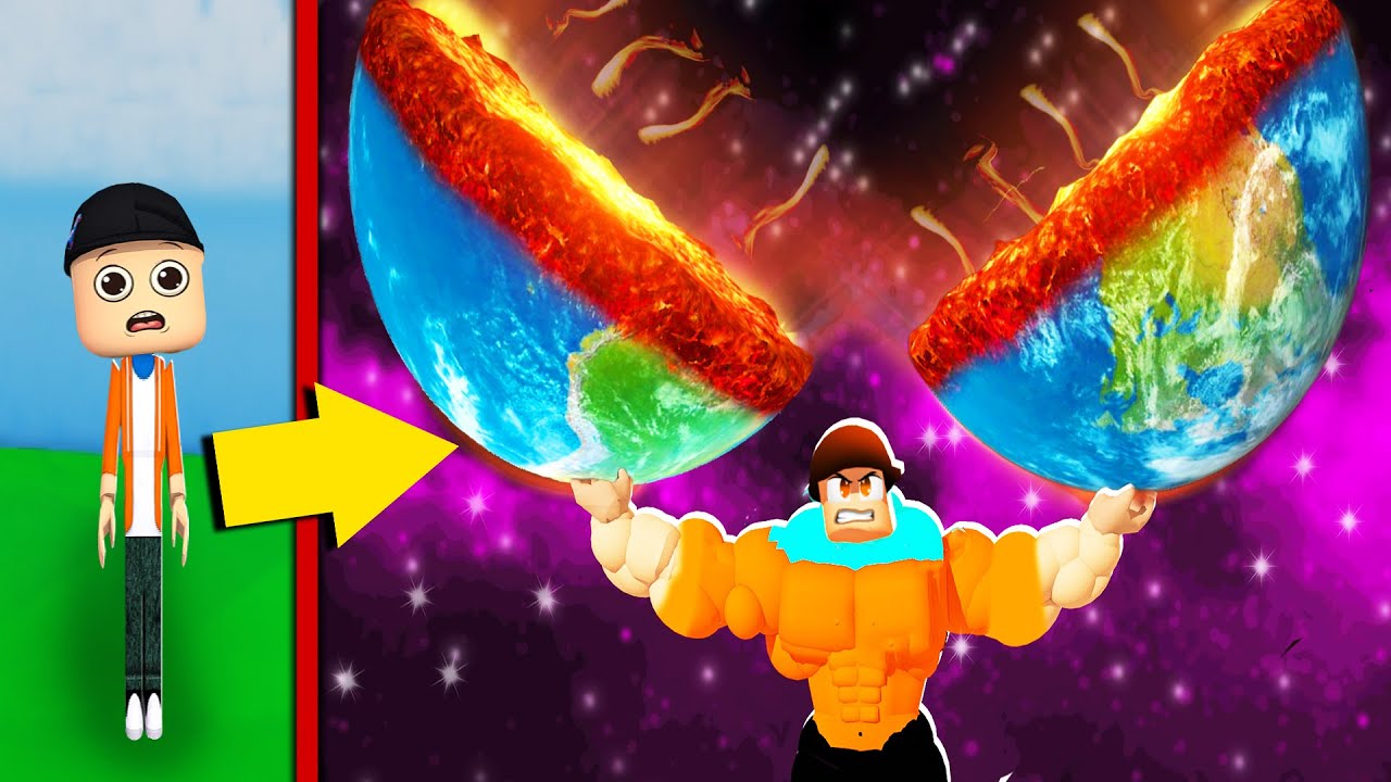 Becoming The BUFFEST NOOB In Roblox! | Mega Noob Simulator