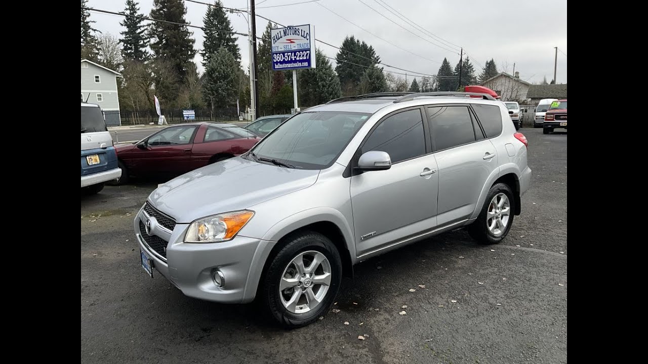 2010 Toyota RAV4 Limited 4x4 1 Owner only 107,000 miles (For Sale)@hallmotorsllc5155 