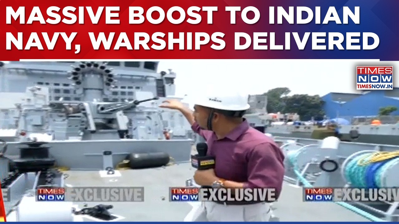 India's Naval Power Gets A Massive Boost, Navy Gets 3 Made In India Warships I All You Need To Know