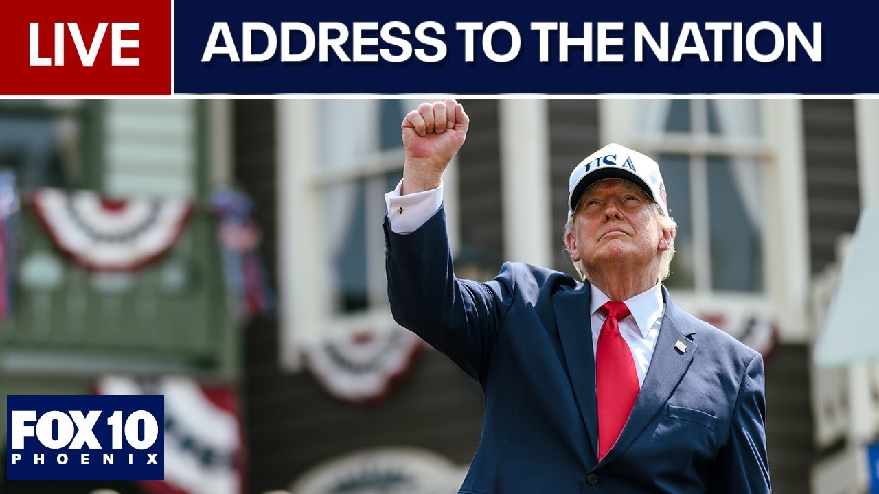 🔴LIVE: President Trump address to the nation on election security | FOX 10 Phoenix