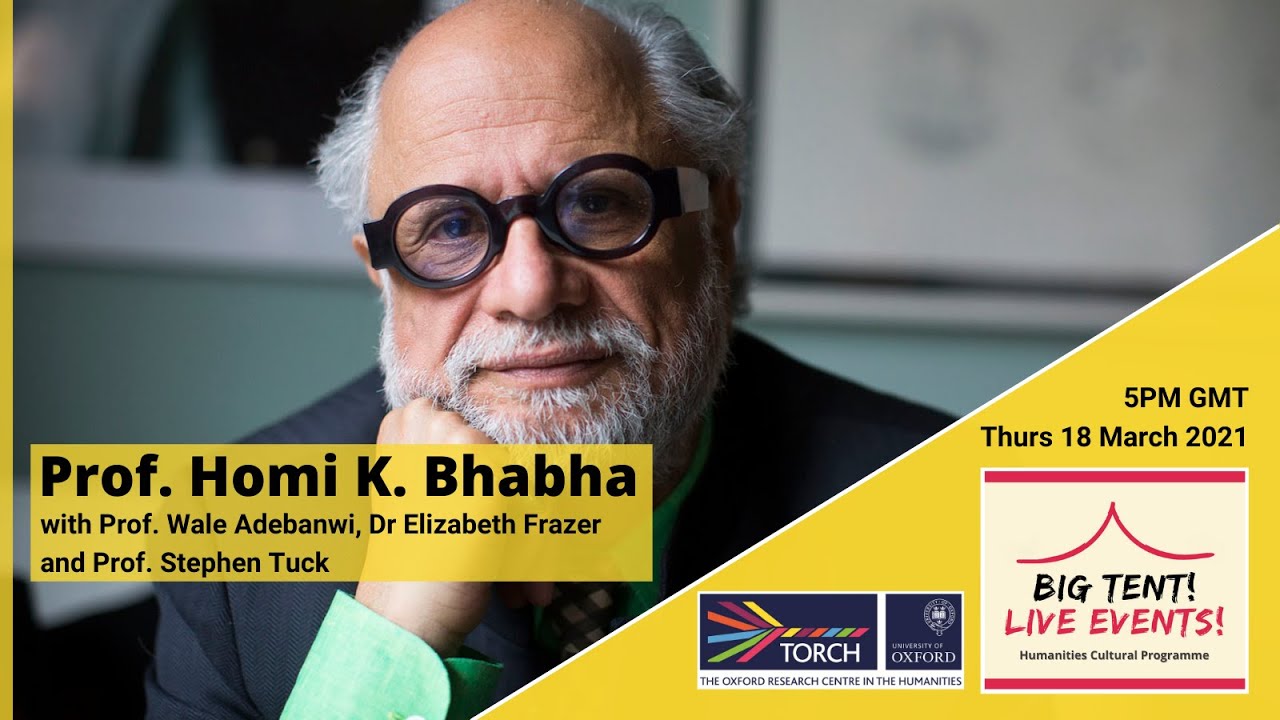 Live Event: In Conversation with Homi Bhabha