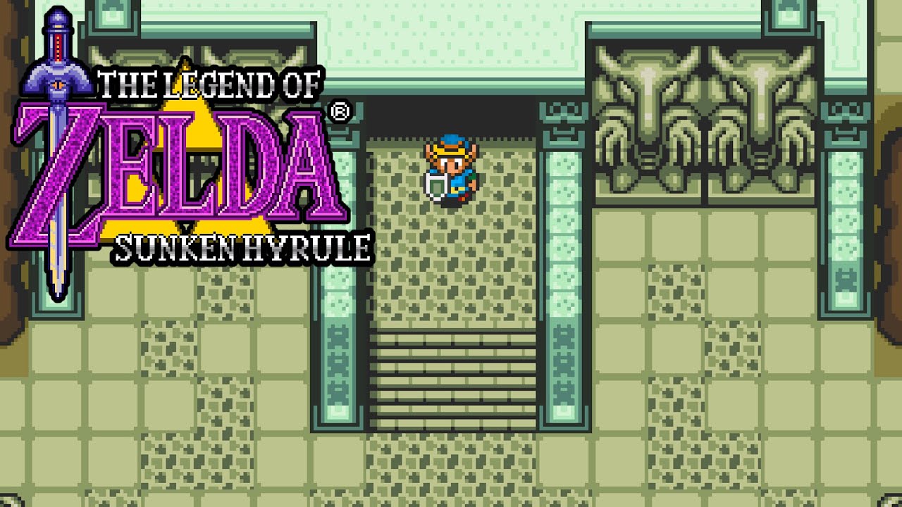 The Legend of Zelda: Sunken Hyrule (Letterbomb's ALttP Hack) - Western Temple Island v2.0