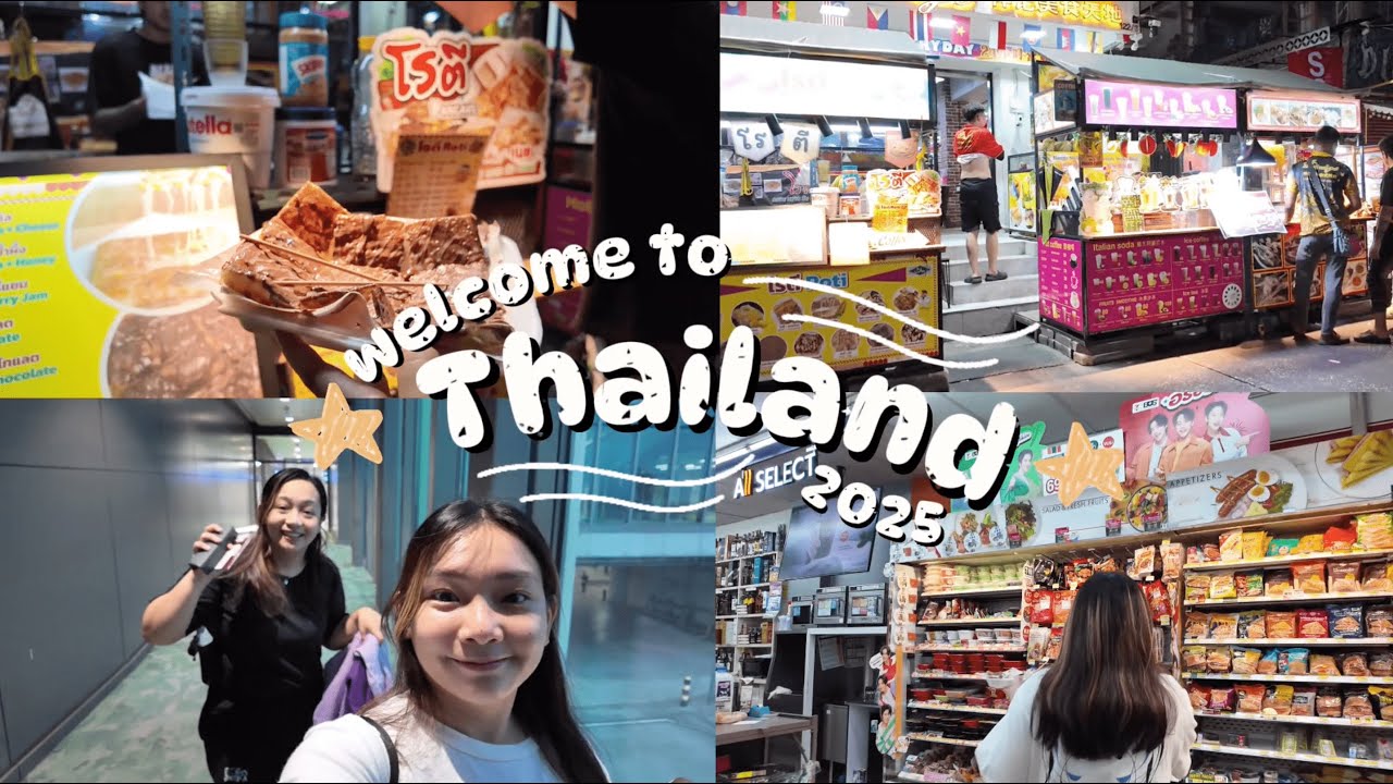 Clark to Bangkok 2025 Vlog! Citin Pratunam Hotel, Late Night 7/11 & Thai Food Hunt| R & R Wanders 🇹🇭