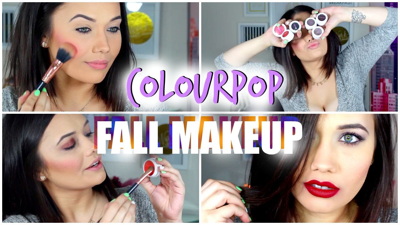 NEW COLOURPOP FALL COLLECTION | REAL FACE Swatches!