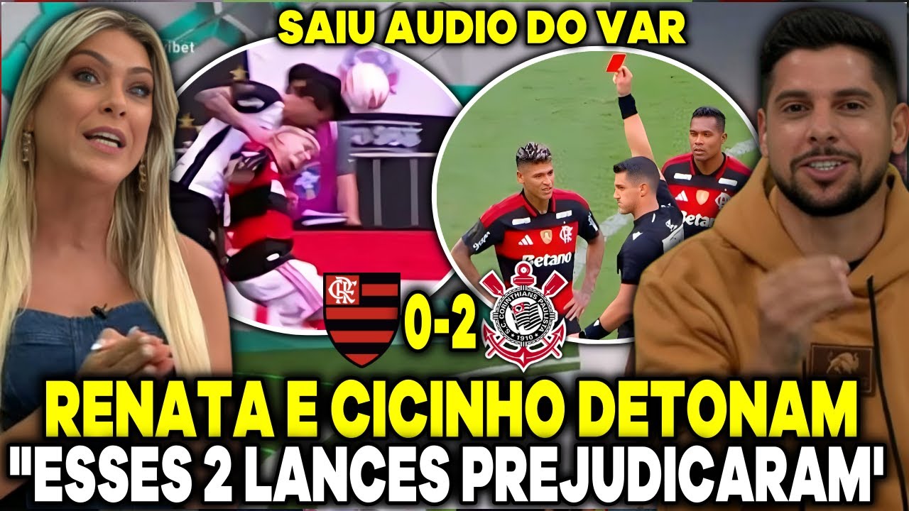 SAIU O AUDIO DO VAR! CICINHO DEFENDEU O FLAMENGO E LARGOU O AÇO 