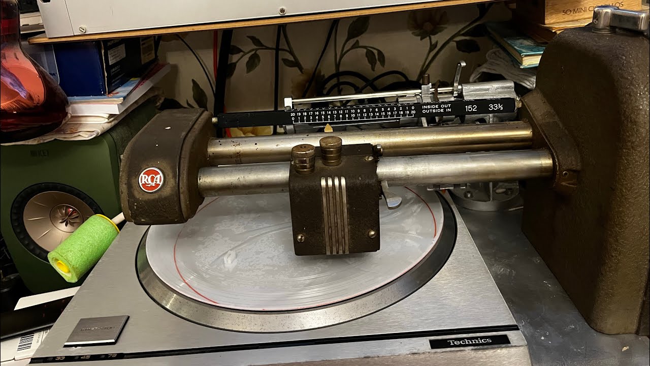 RCA 73-B мой новый станок пришел из США.Распаковка и примерка к прямому приводу Technics SP-10 MKII