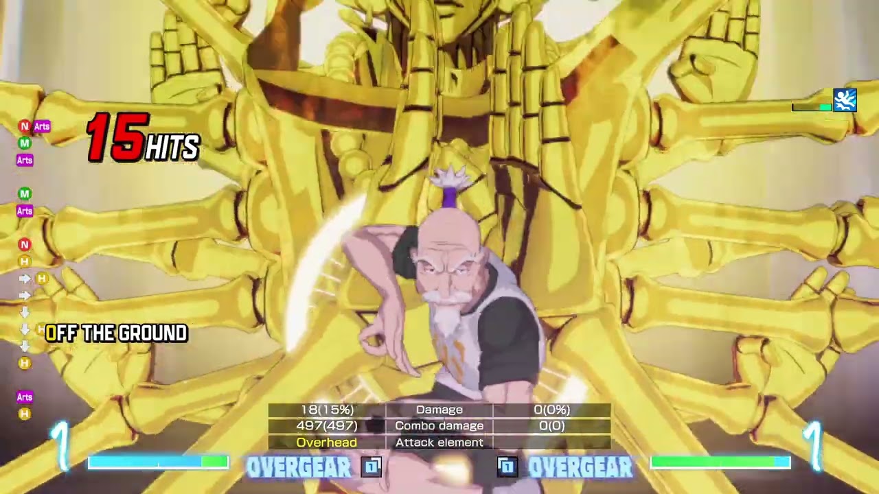 HxH Nen &times; Impact - Netero Solo Combos