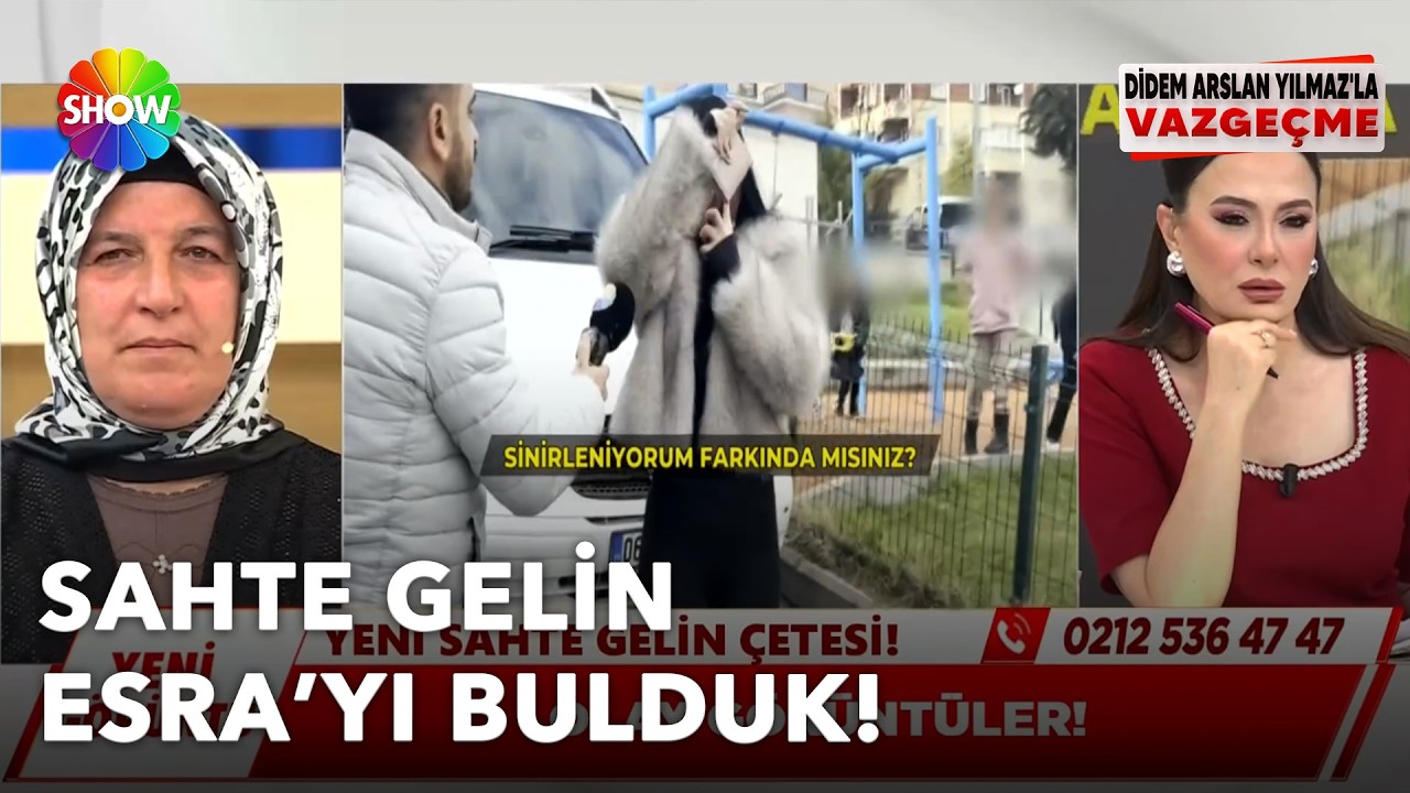 Sahte gelin Esra ekibimize saldırdı | ‪@Didem Arslan Yılmaz'la Vazgeçme | 11.02.2026