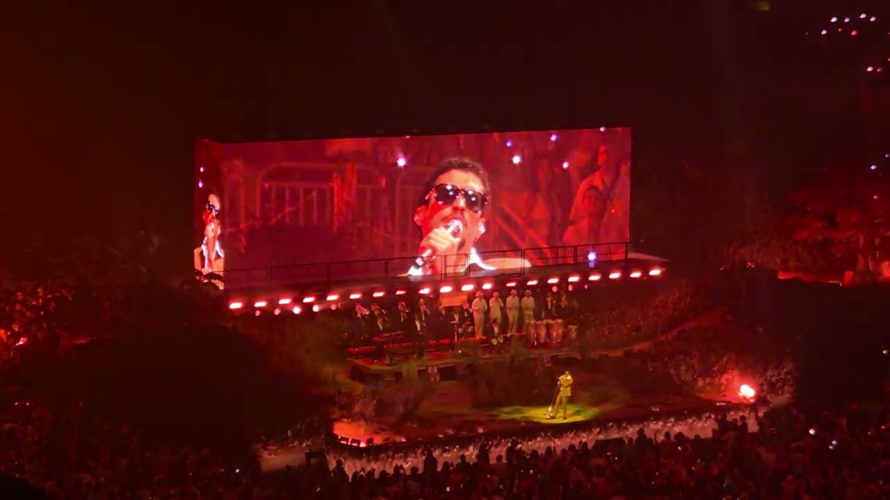 Bad Bunny and Ruben Blades perform 