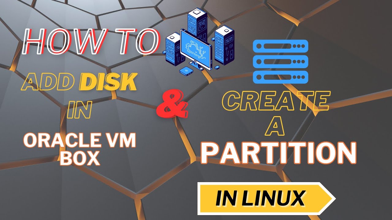 How to  Add a Disk in Oracle VM and how to create a partition for linux | Step-by-Step Guide #linux